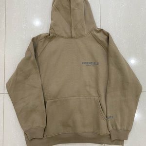 FEAR OF GOD Essentials Kaki Hoodie
